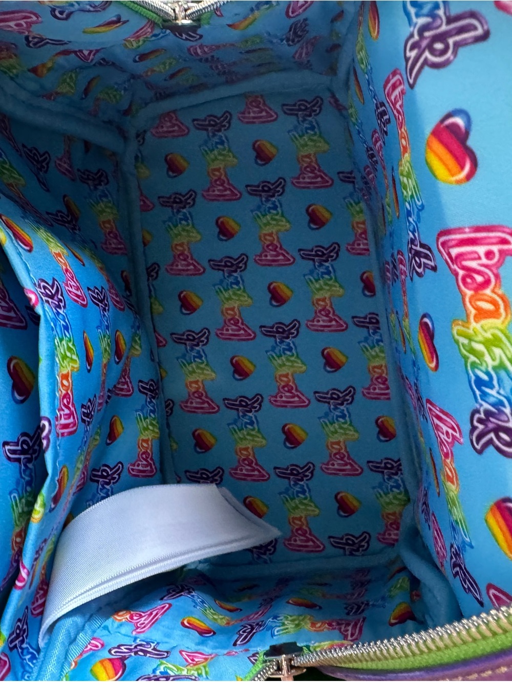 Loungefly Holographic Lisa Frank Mini Backpack - Picture 8 of 8